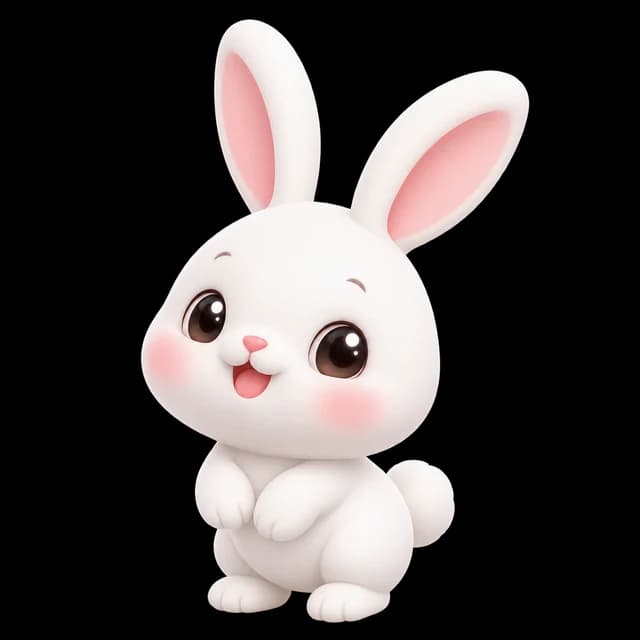 연당의 토끼 캐릭터